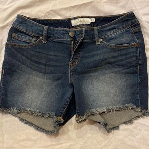 Jean mini shorts